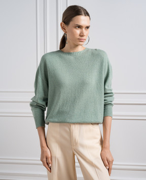 Twinset Зелений джемпер з кашеміру 232TT3244