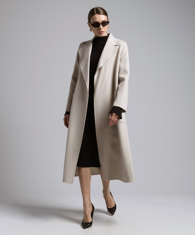 Max Mara Бежевое пальто Paolore из шерсти PAOLORE изображение 2