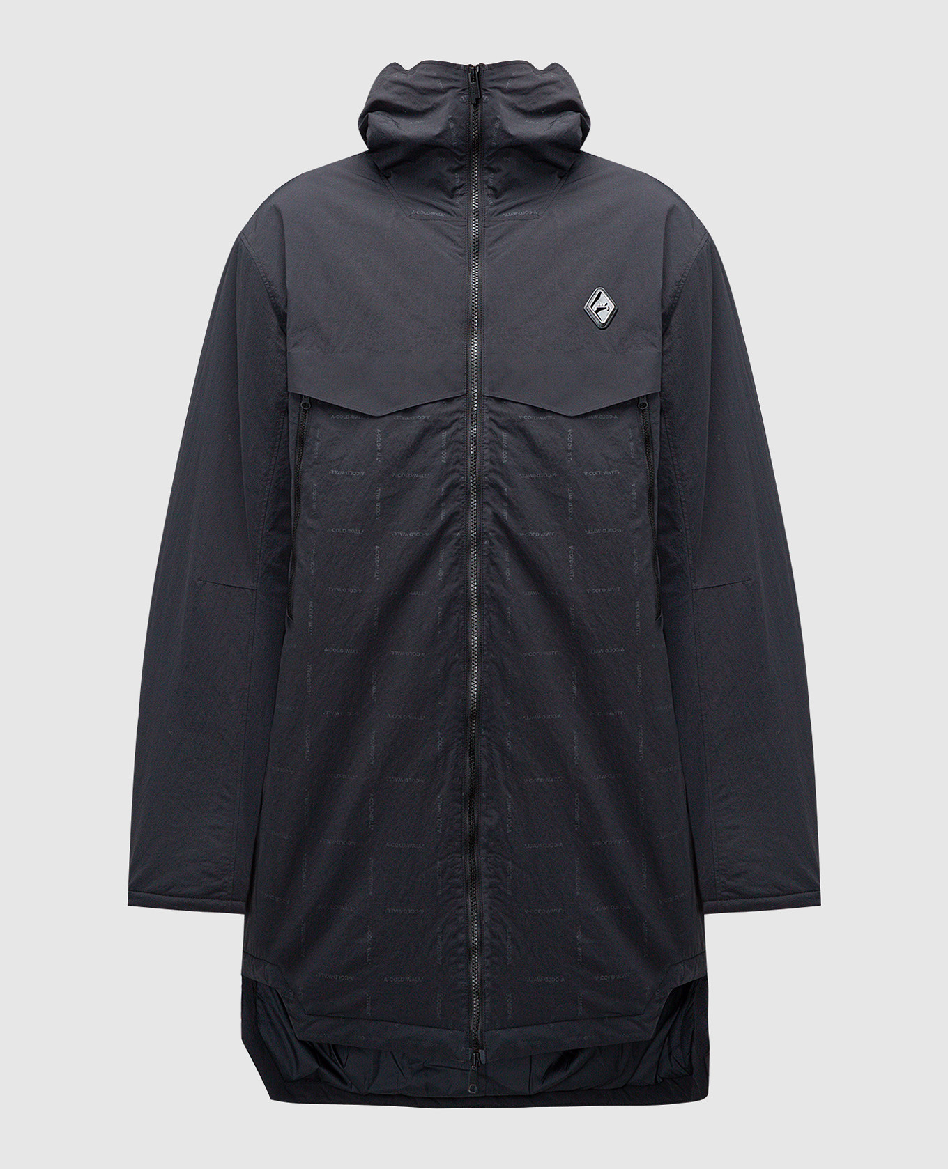 

Черная куртка с логотипом, Черный, Куртки