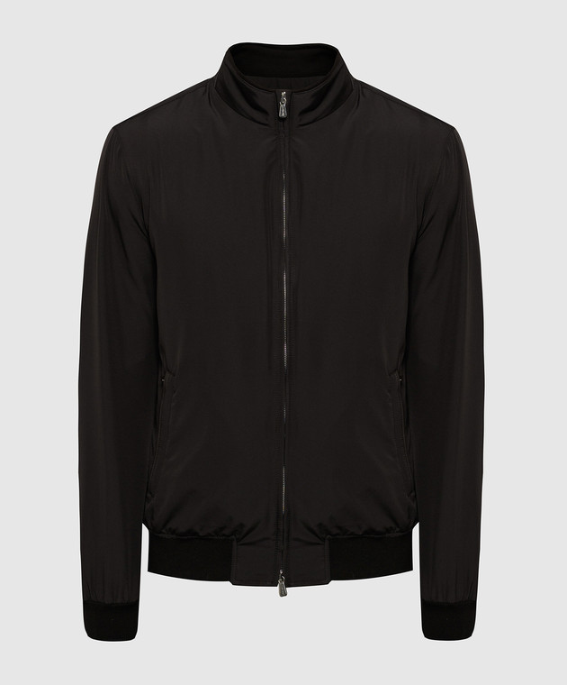 Enrico Mandelli Темно-коричнева куртка A4T5184209