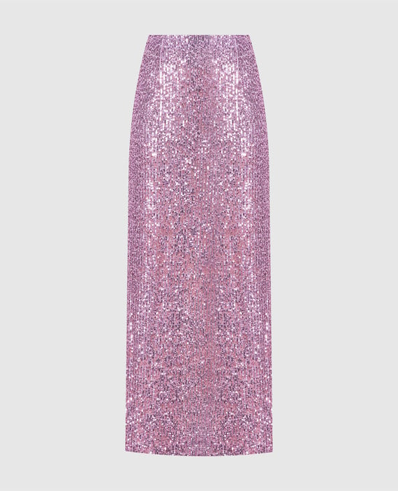 Purple skirt with sequins