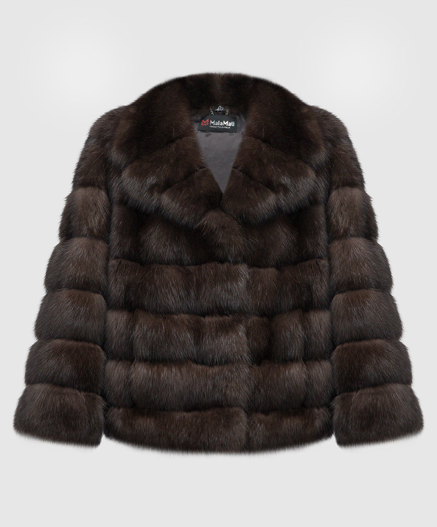 MalaMati Fur coat made of sable fur with an adjustable bottom 202222