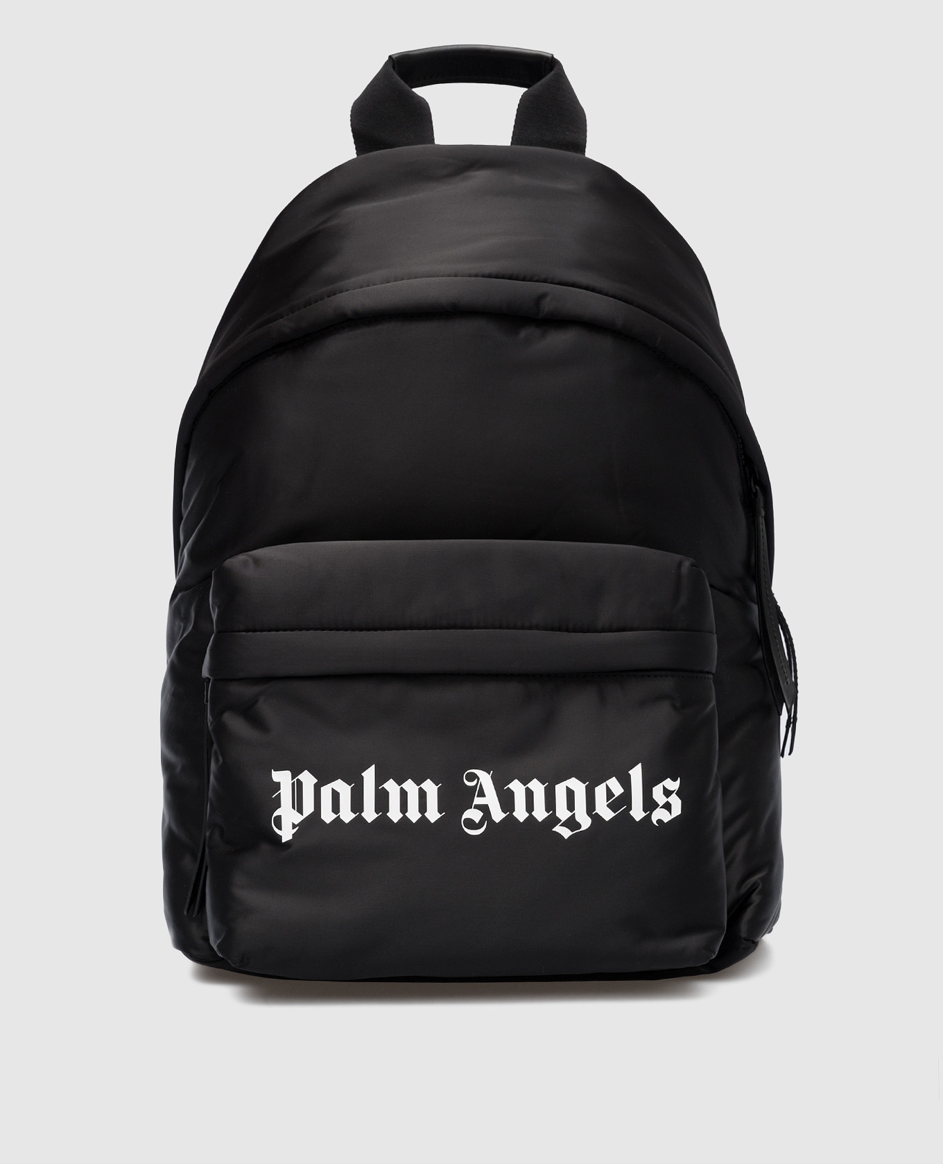 Черный рюкзак с логотипом