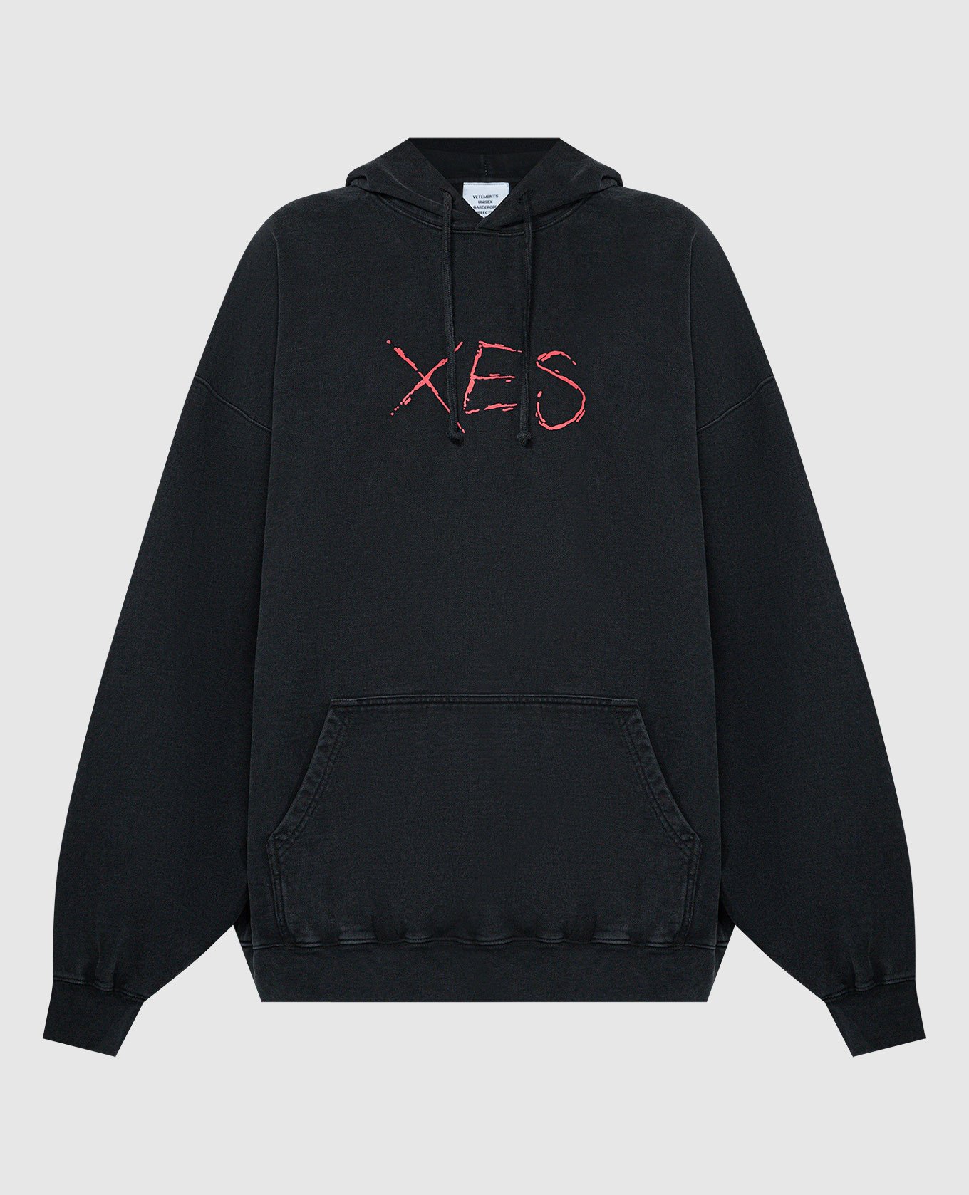 Vetements - Черные худи с принтом SEX UE64HD170B купить в Symbol