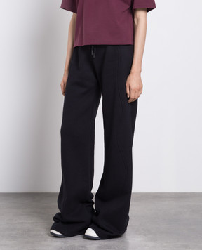 Off-White Черные спортивные штаны OWCH020F23JER001