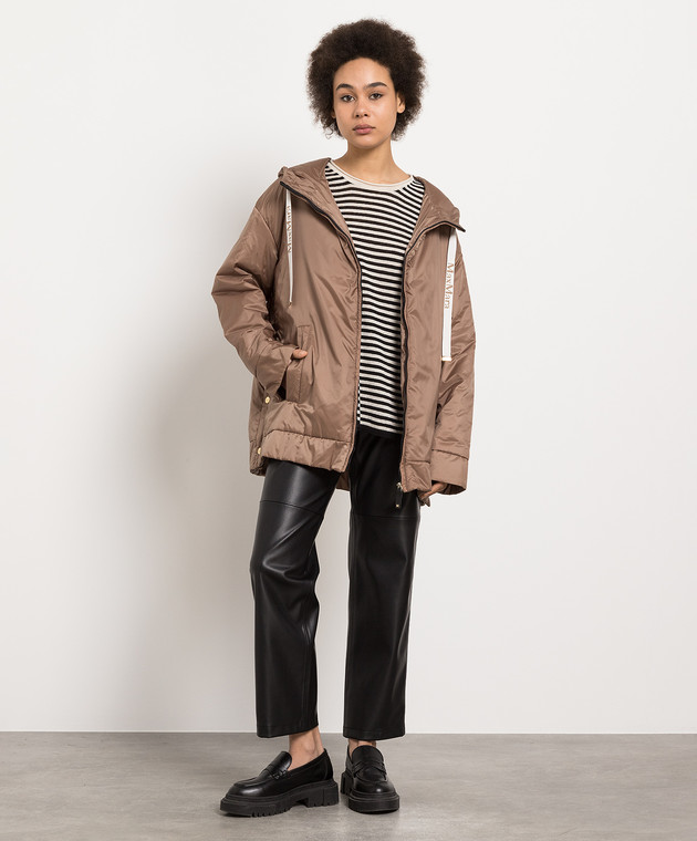Max Mara - Коричневая куртка Greendii с верблюжьей шерстью