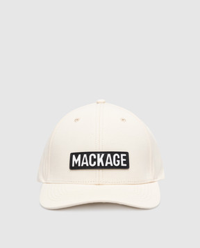 Mackage Бежевая кепка Anderson-SB с логотипом. ANDERSONSB