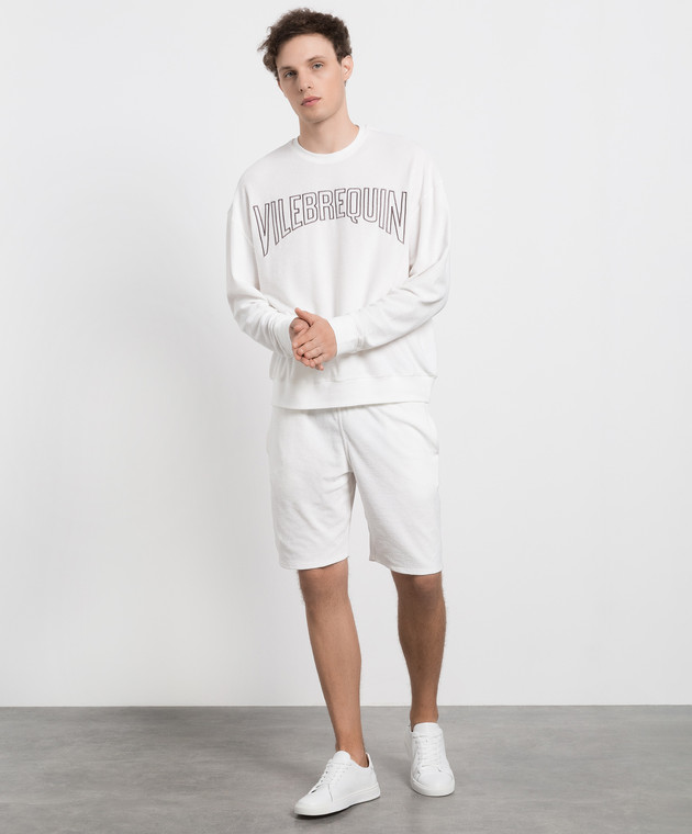 Vilebrequin Белые шорты с логотипом BOLC2Q01 изображение 2