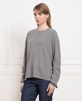Loro Piana Серый джемпер из кашемира FAM8633