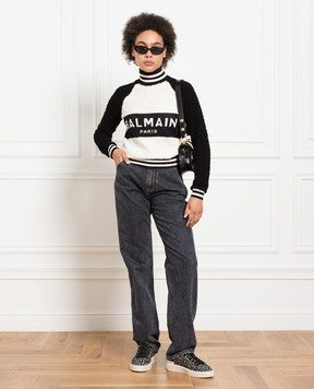 Balmain Светр з логотипом BF1KF001KE95