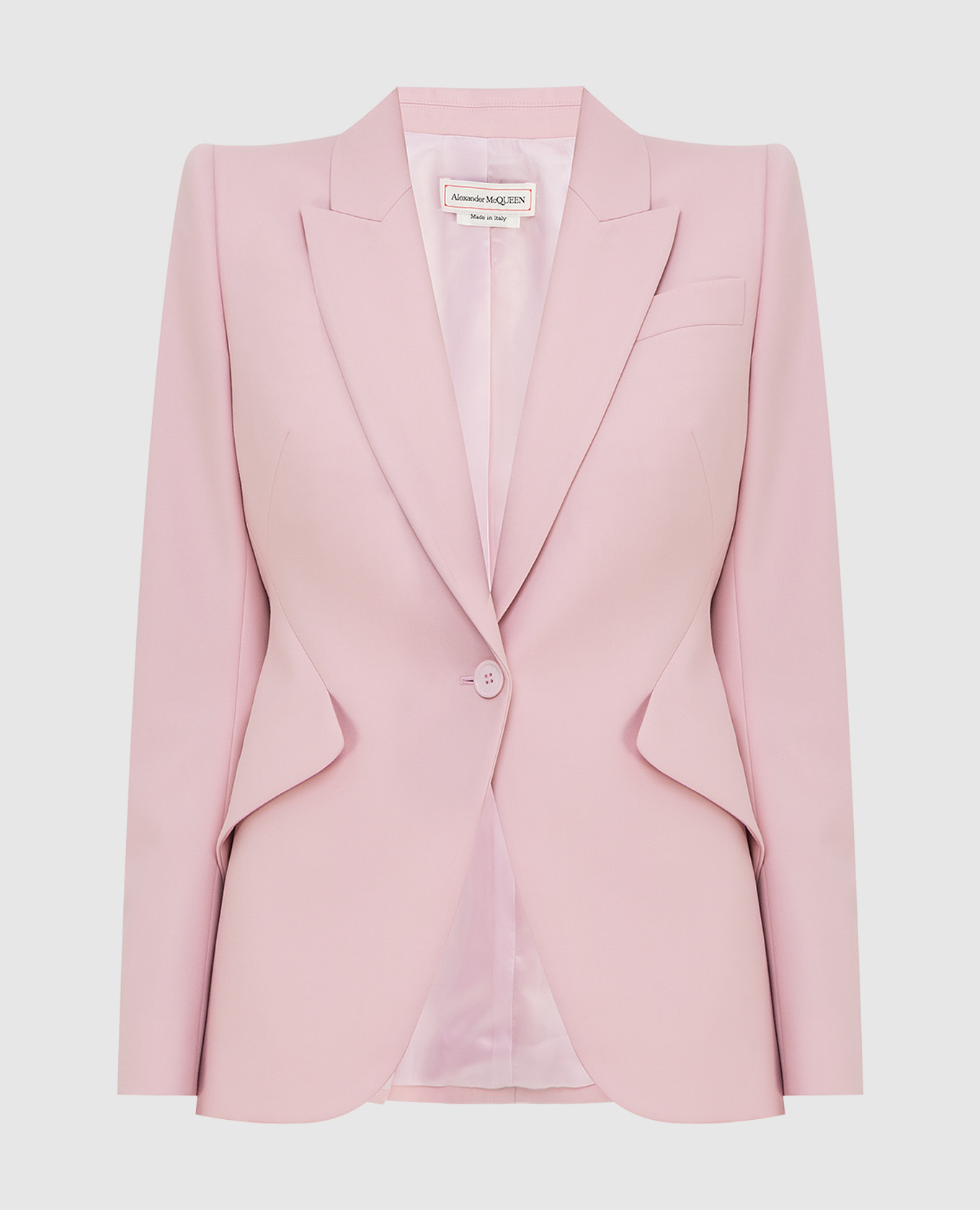 

Розовый жакет из шерсти, Жакеты