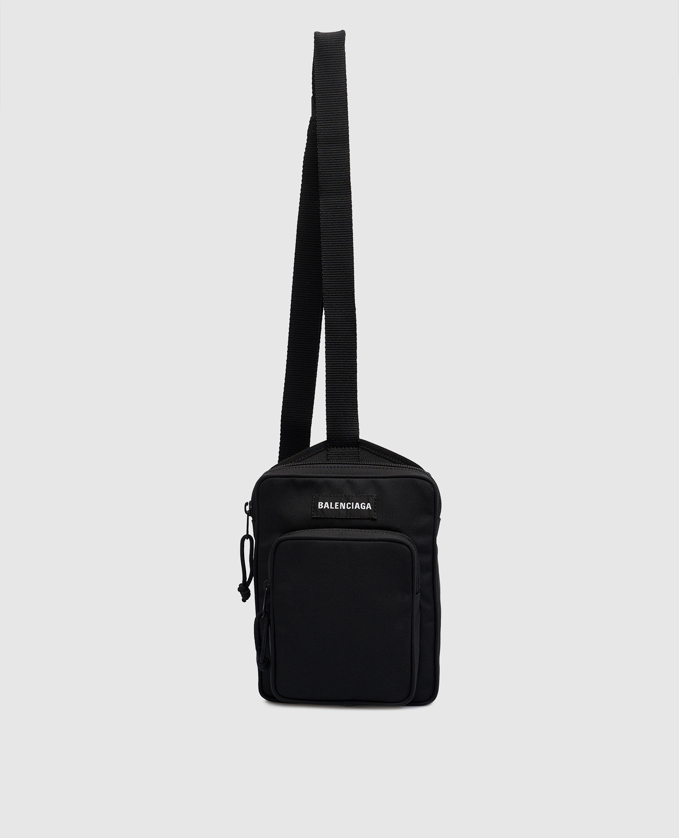 Черная сумка слинг Explorer с логотипом