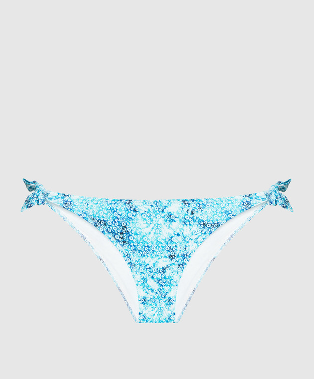 Vilebrequin Blue panties from the Flamme swimsuit in a print FLAU3H71