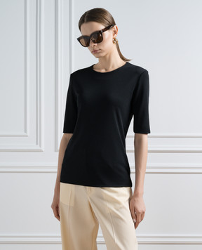 Jil Sander Чорний джемпер J04NC0002J65016
