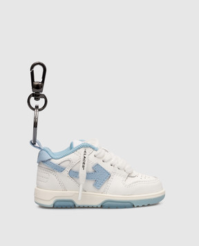 Off-White Белый брелок в виде кроссовки Out of Office OMZG094C99PLA001