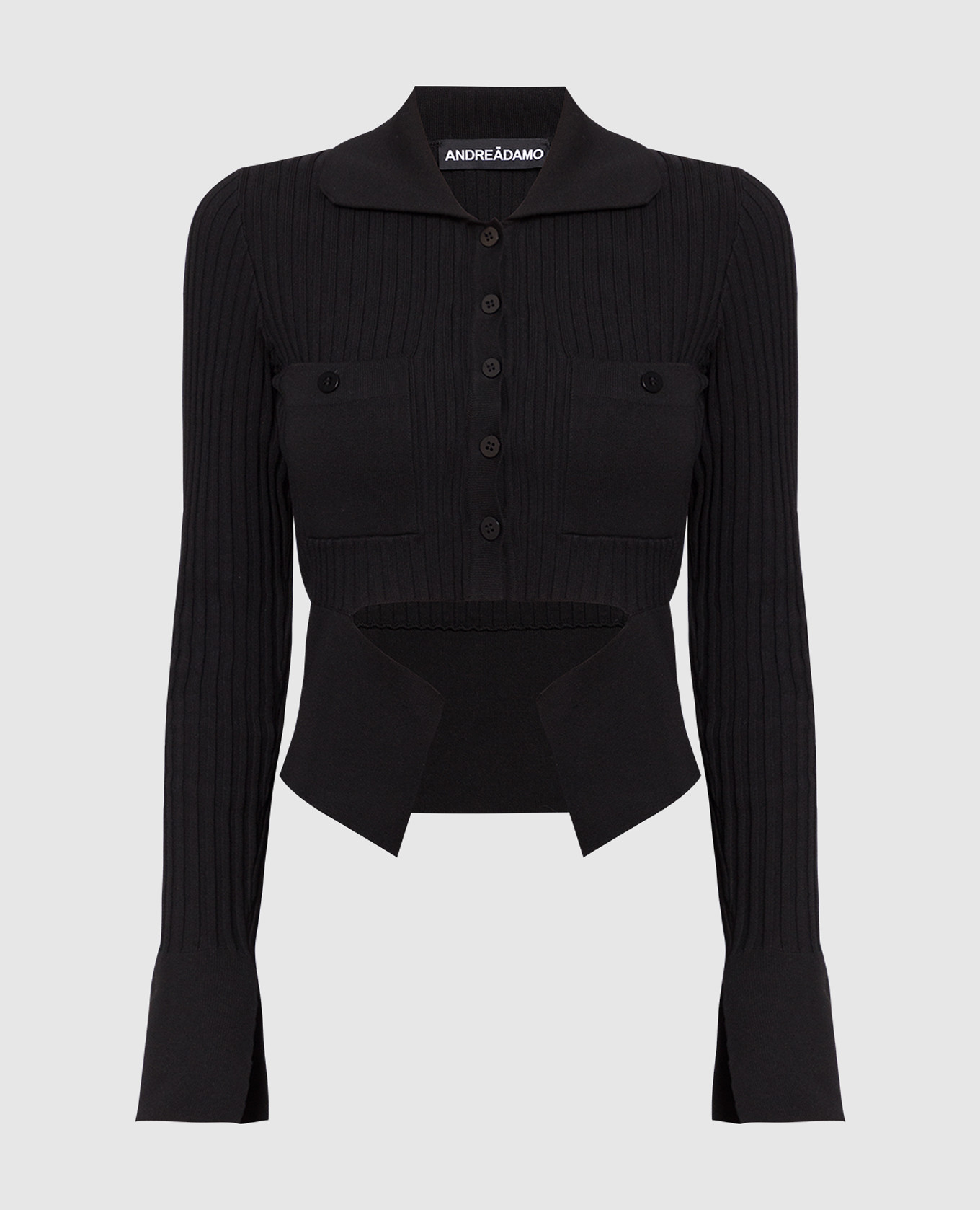 

Черный укороченный джемпер, Свитера