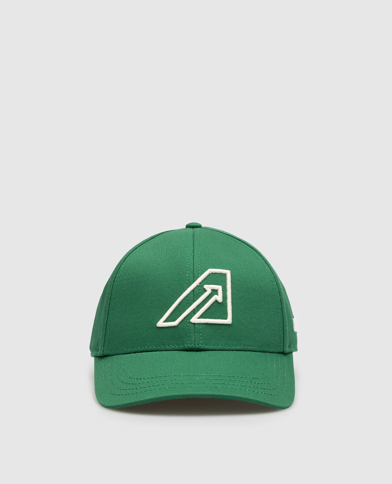 Зеленая кепка с логотипом
