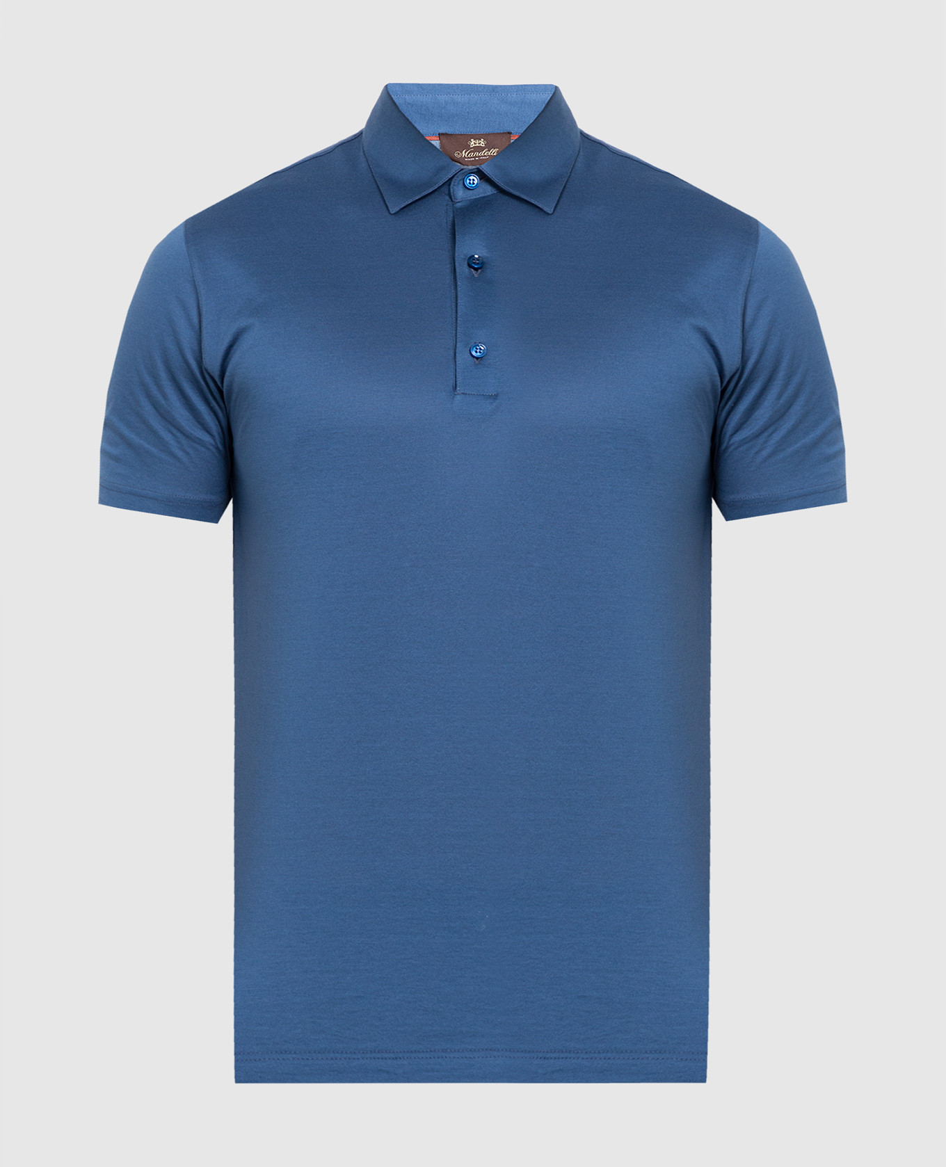 Light blue polo shirt
