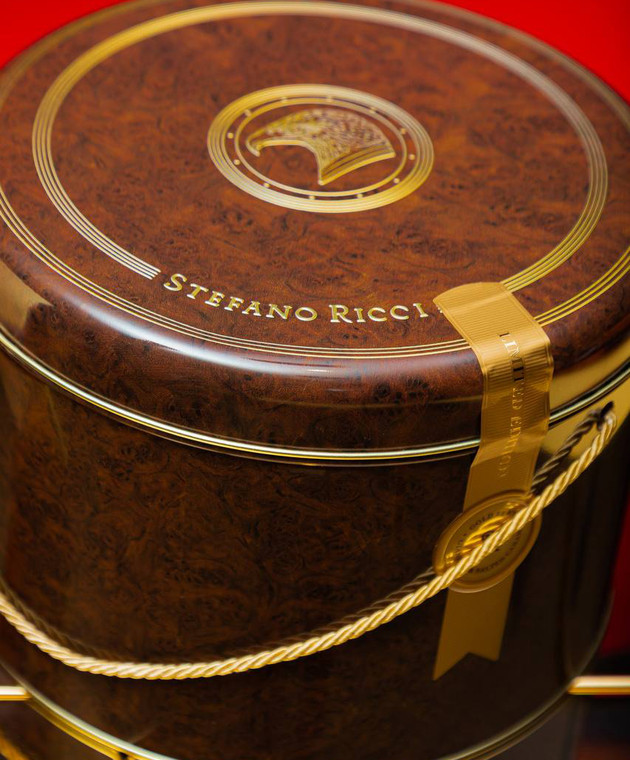 Stefano Ricci Десерт панетоне солона карамель PANETTONE1GOLD01 зображення 3