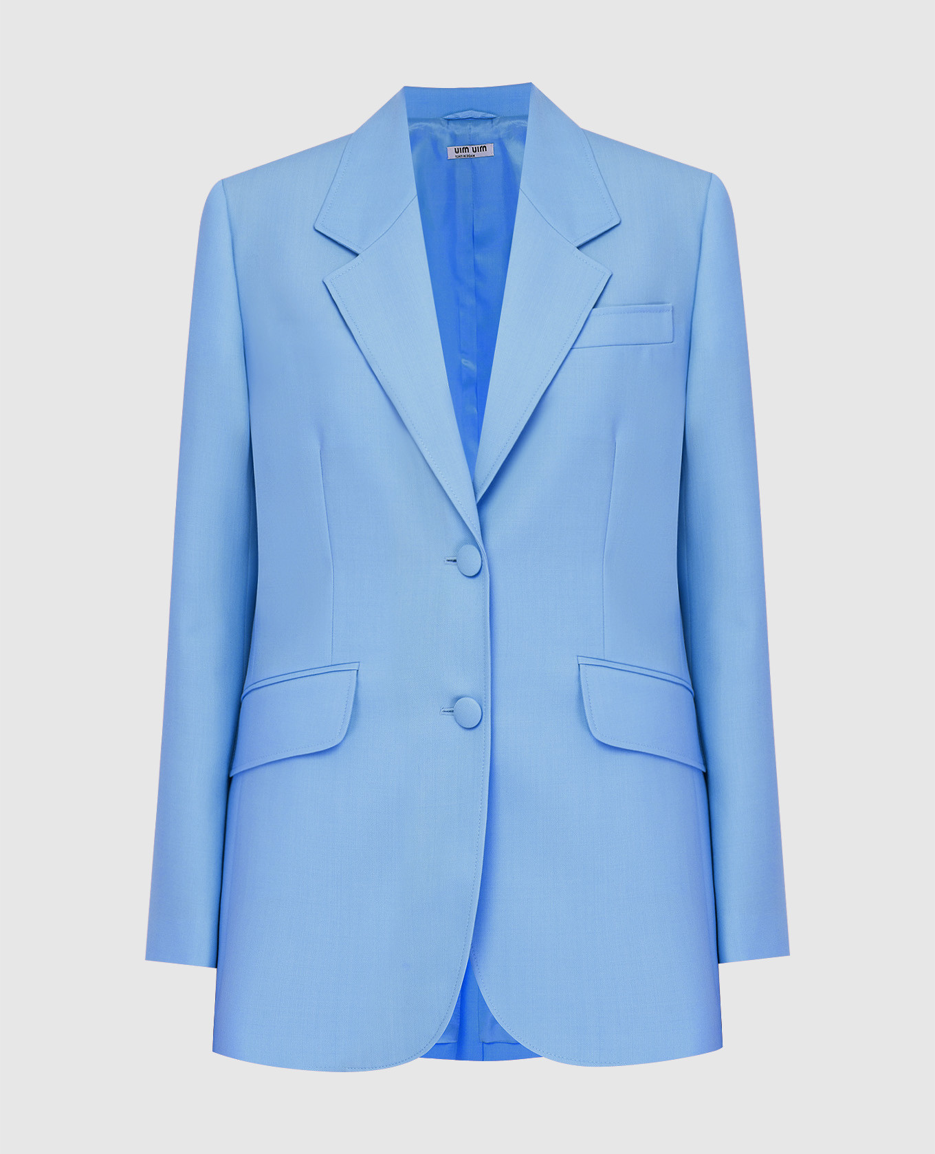 Light blue wool jacket