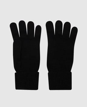 Woolrich Чорні рукавички з кашеміру CFWWAC0179FRUF0668