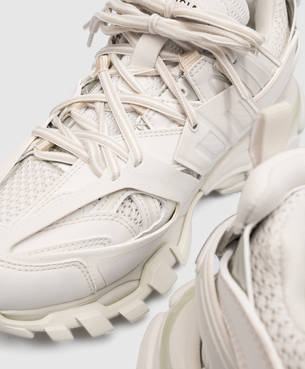Balenciaga Белые кроссовки Track с логотипом 542436W1GB1 изображение 5