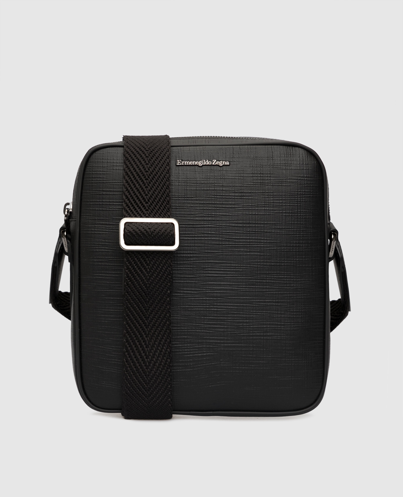 Ermenegildo Zegna - Черная кожаная сумка LHJAKC1515J купить в Symbol