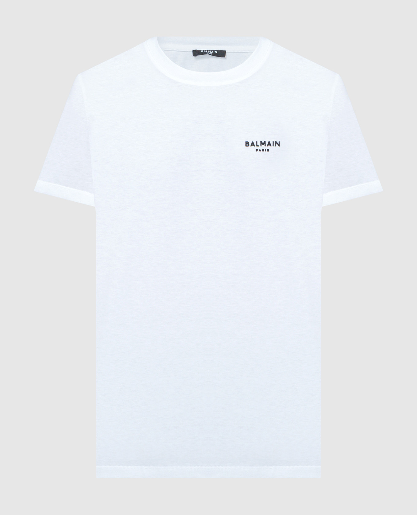 White t-shirt with textured logo