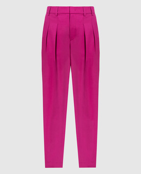 Dondup Розовые брюки из шерсти DP661WS0110DXXX
