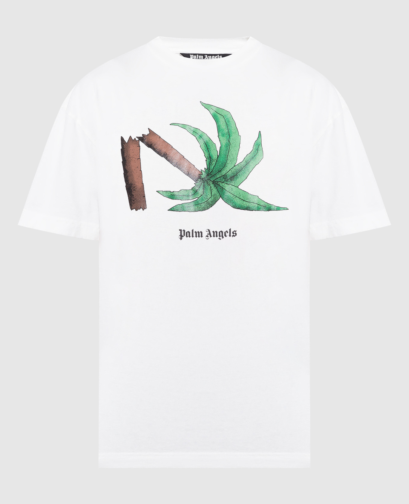 

Белая футболка с принтом логотипа CLASSICA BROKEN PALM, Белый, Футболки
