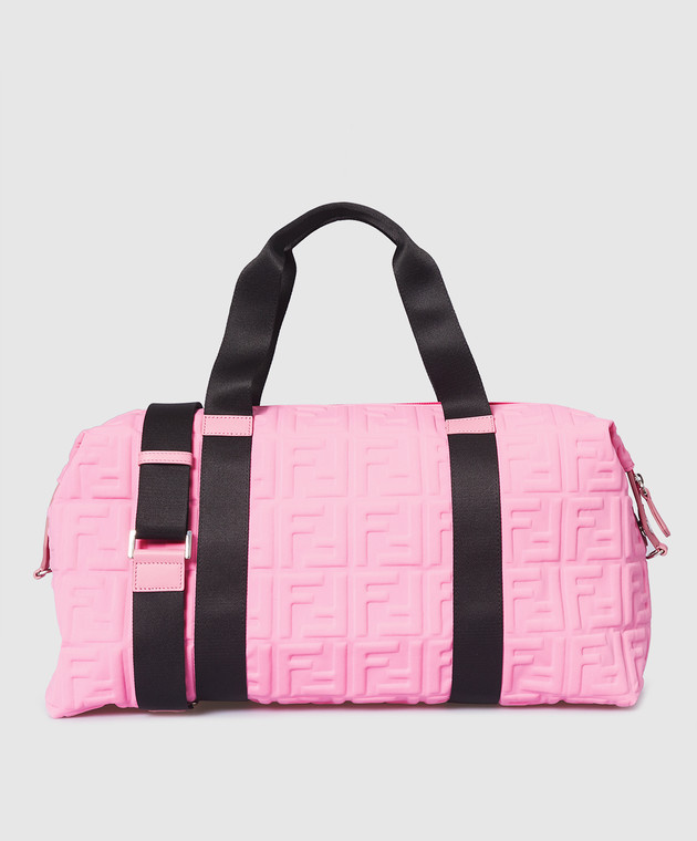 Fendi Дитяча рожева сумка з тисненням логотипу 8BH359AE6I