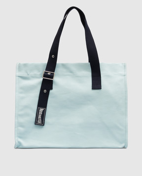 Vilebrequin Голубая пляжная сумка Bagsu BSUE9103w