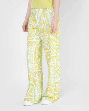 EMILIO PUCCI Спортивные брюки в принт Bandierine 2ETT052E779