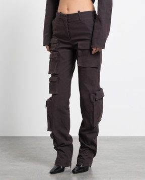 Off-White Коричневі карго OWCF015F22FAB001