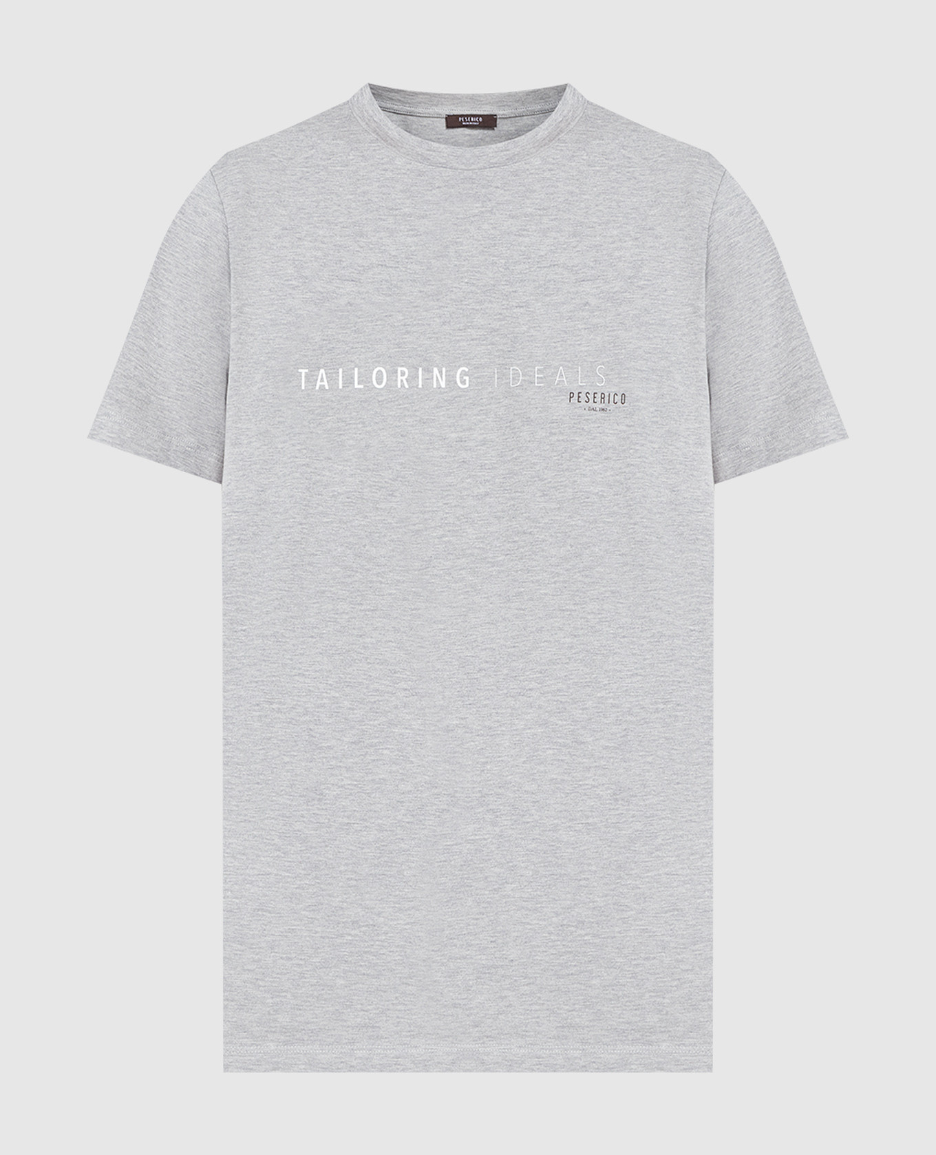 Gray t-shirt with a print