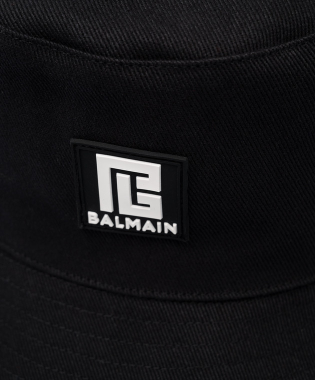 Balmain Black panama with logo AH1XB001CD29 изображение 4
