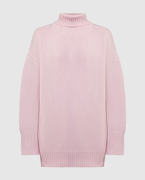 ANNECLAIRE Розовый свитер из шерсти и кашемира D0367857