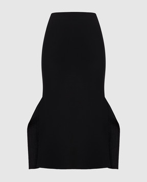 The Row Черная юбка Patillon 7509W2502