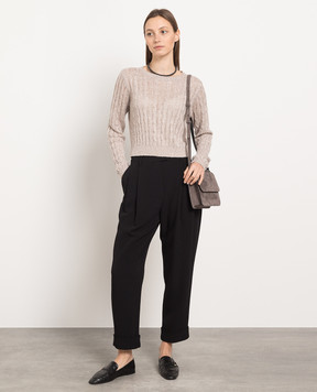 Brunello Cucinelli Черные штаны MA029P7941
