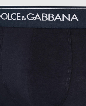 Dolce&Gabbana Набір синій трусів-боксерів з логотипом M9C07JONN95