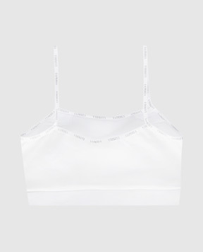LA PERLA Дитячий білий топ з логотипом 51339814