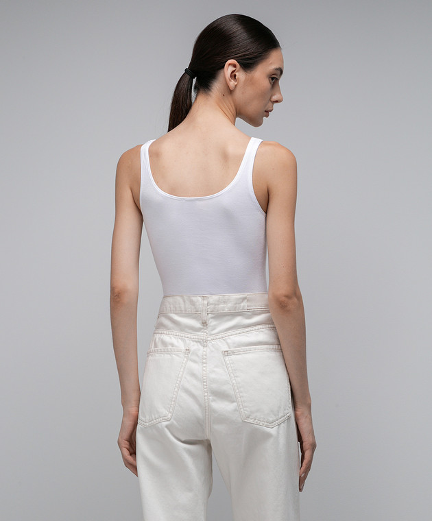 Buy Wolford White Jamaika Vest String Bodysuit from Next Luxembourg