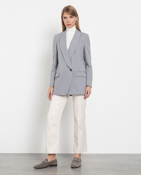 Brunello Cucinelli Блакитний жакет M0R242204P
