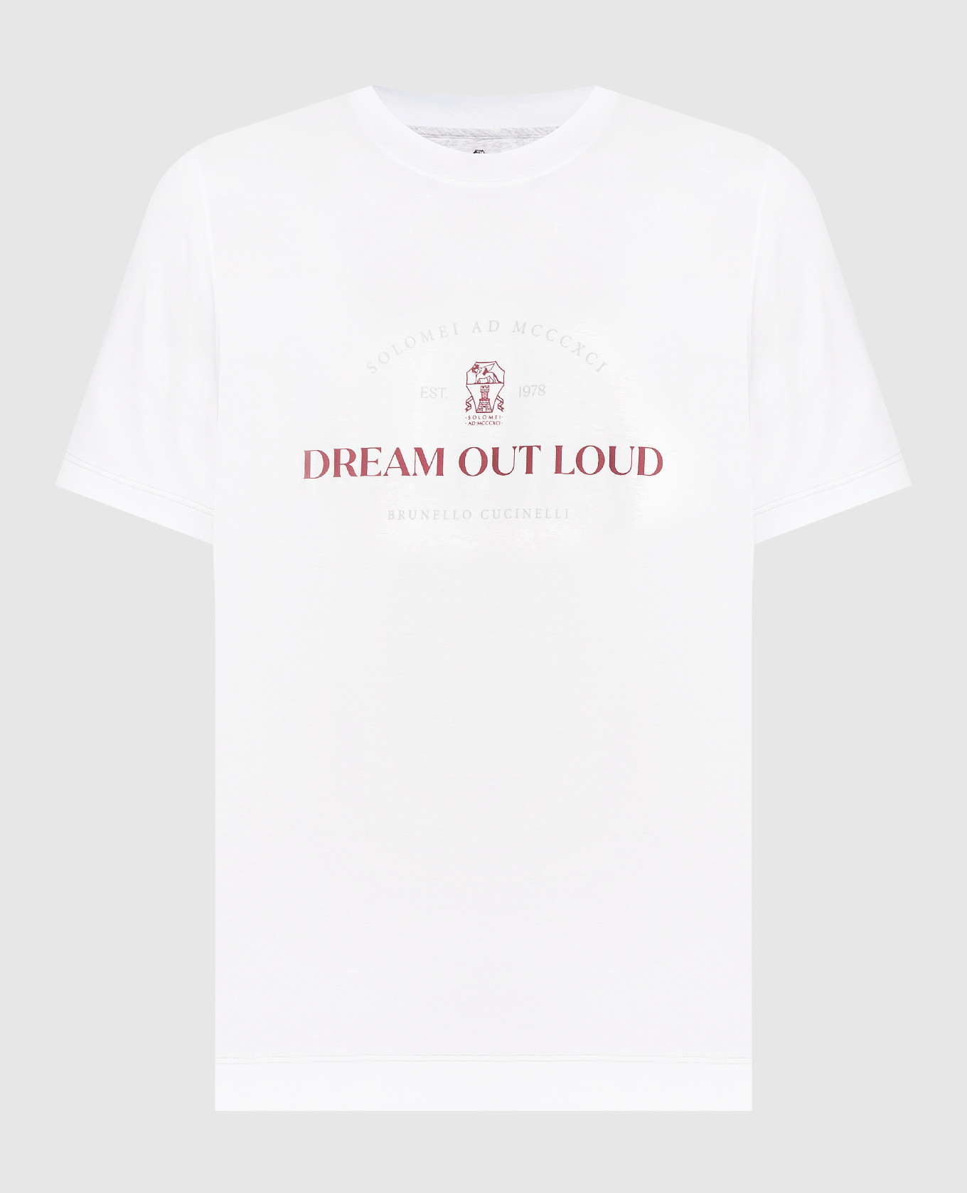 

Белая футболка с принтом логотипа Dream out loud, Белый, Футболки