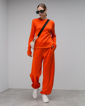 Jil Sander Помаранчеві джогери J02KA0153J20053