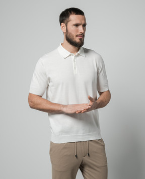Cashmere&Whiskey Белое поло MU7622318285R