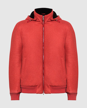 Enrico Mandelli Коралова кашемірова куртка A5T7124412
