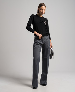 Coperni Сірі штани у візерунок COPP63823