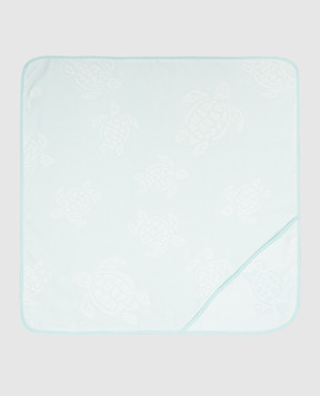 Vilebrequin Дитячий блакитний рушник Santou ATUU1201