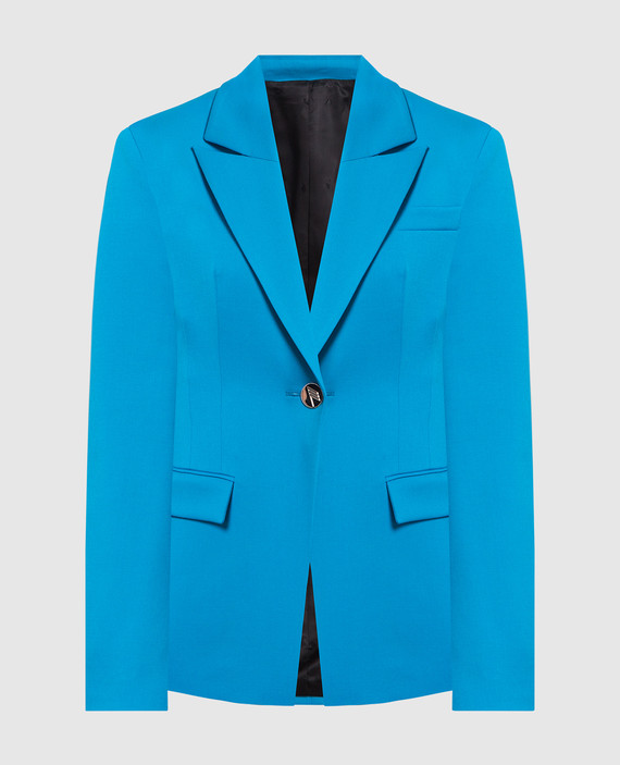 Blue wool jacket Blue